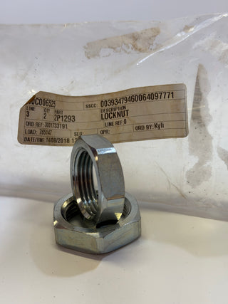 2P-1293 Flared BulkHead Lock Nut, Bad of 2 - Genuine CAT Part