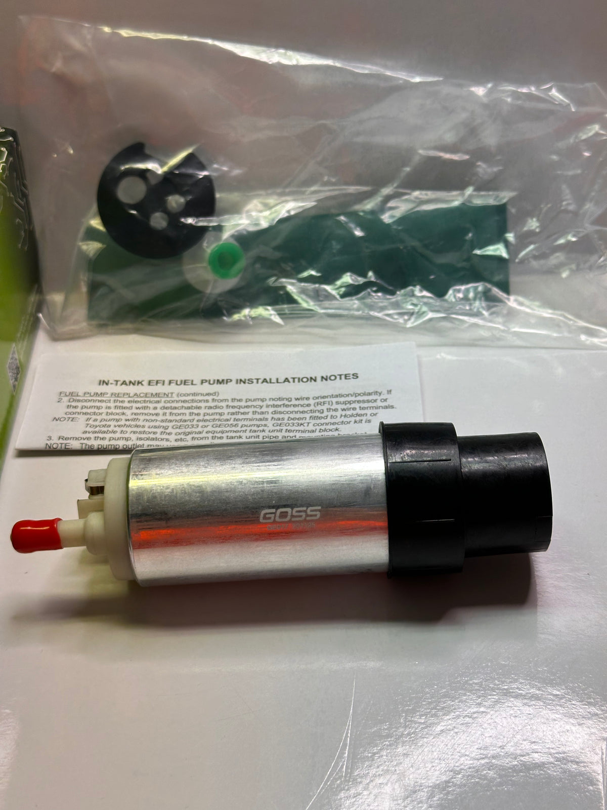 Goss GE017 Electric Fuel Pump