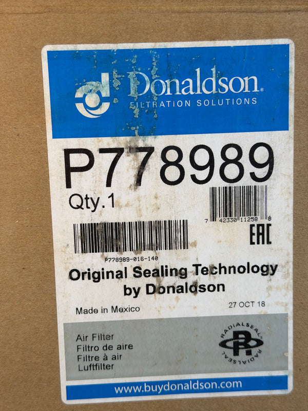 P778989 Donaldson Radialseal Primary Air Filter 2914930400