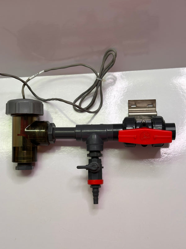 Walchem 191020-04 Float Switch with Sample Valve and Flow control Valve