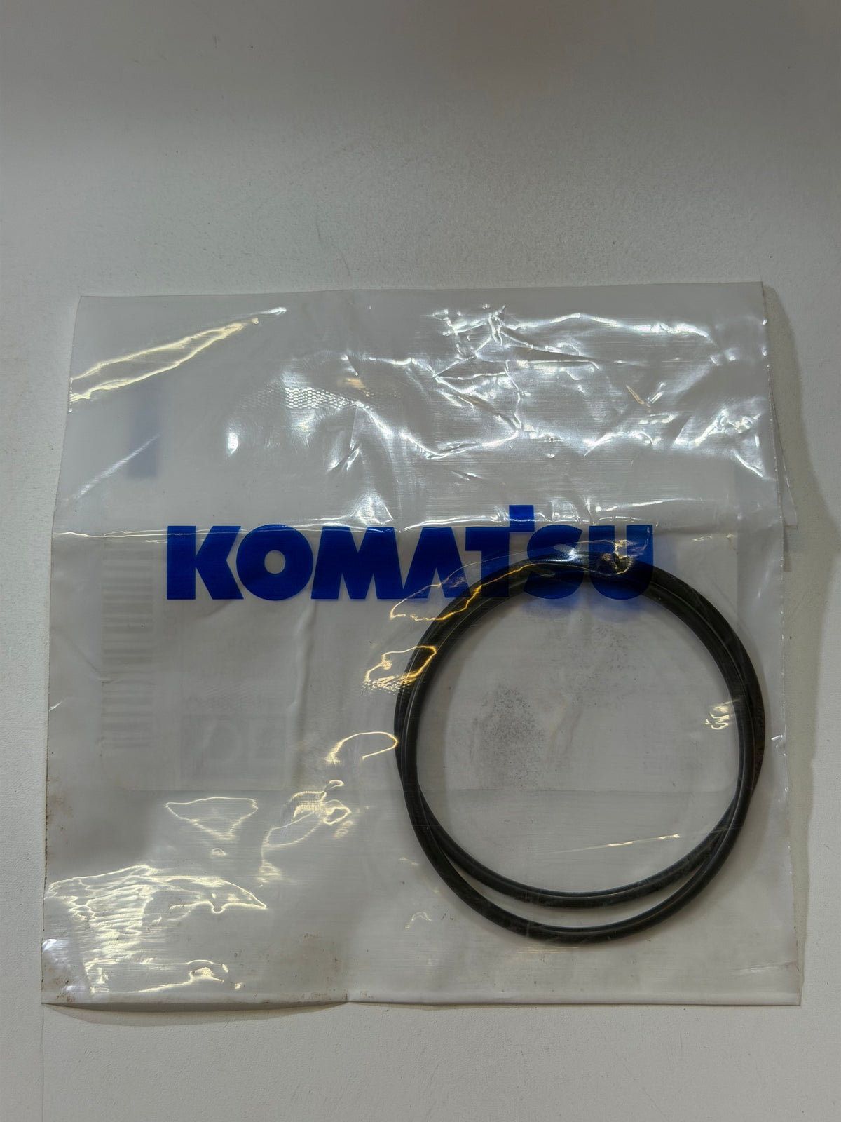 Komatsu 706-76-71390 Black Rubber O-Rings — Bag of 2