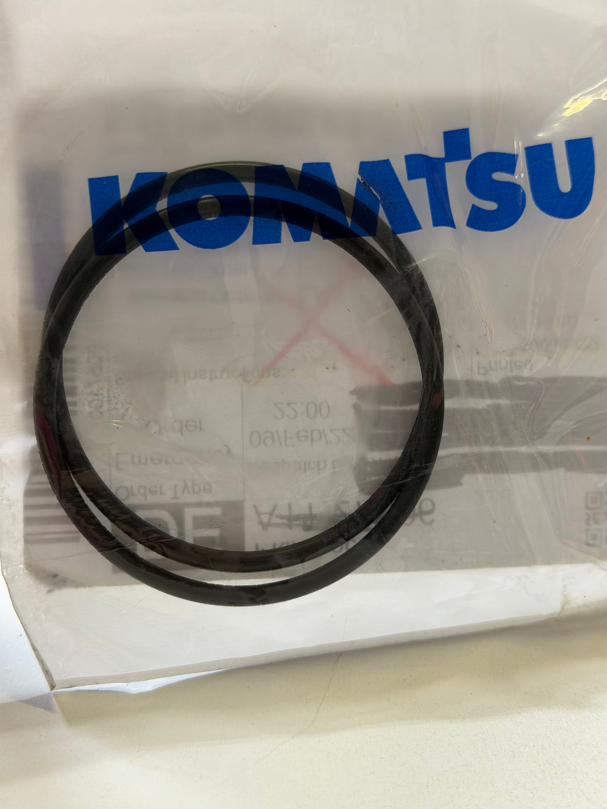 Komatsu 07000-12055 O-Rings — 54.4×3.1mm, Bag of 2