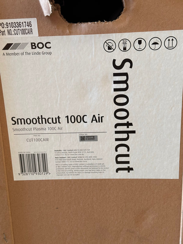 BOC Smoothcut 100C Air Plasma Cutter with Built-In Compressor CUT100CAIR NIB