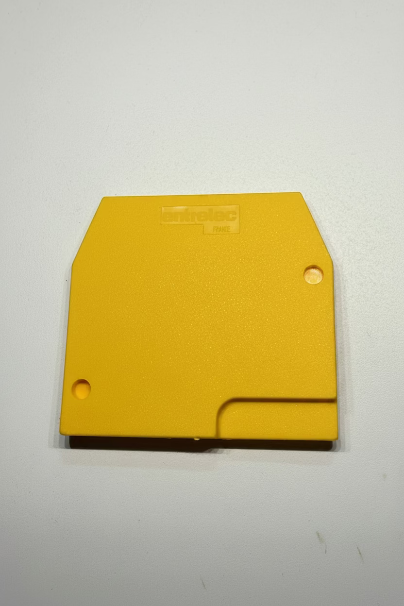 Entrelec 103062 / 1SNA103062R2100 FEM6 End Section, Yellow