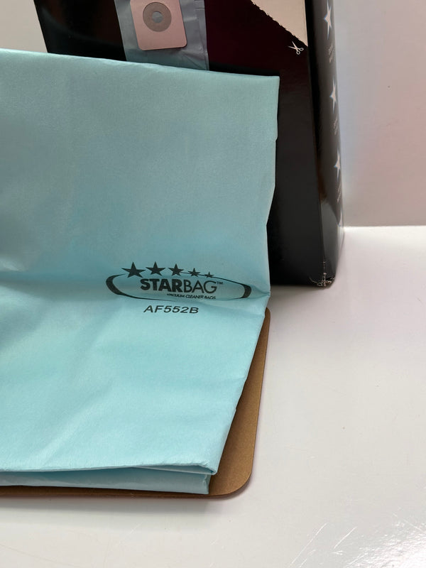 Starbag AF552B Vacuum Bags, set of 3, Blue for Ducted Models