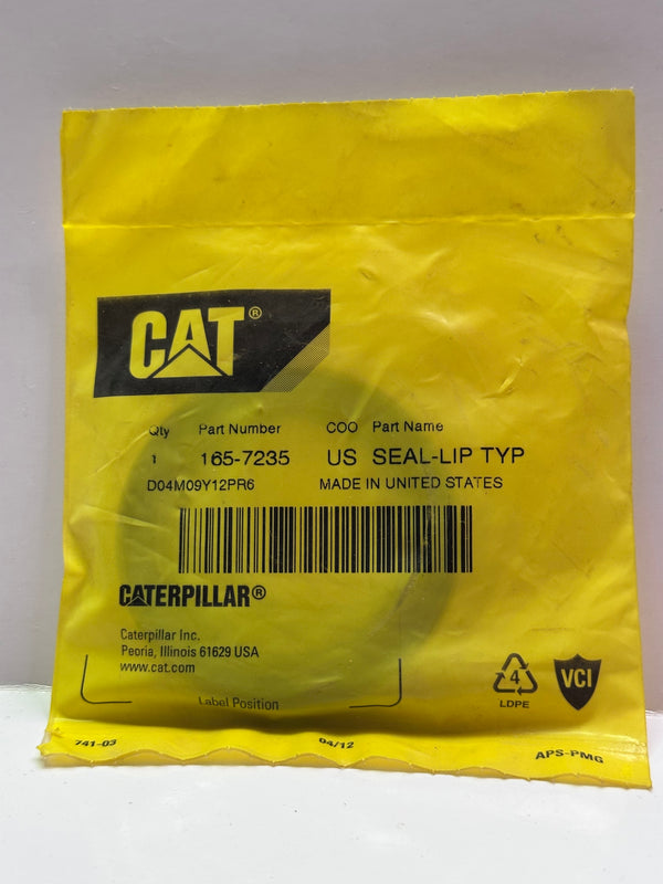 165-7235 Seal-Lip TYP - Caterpillar
