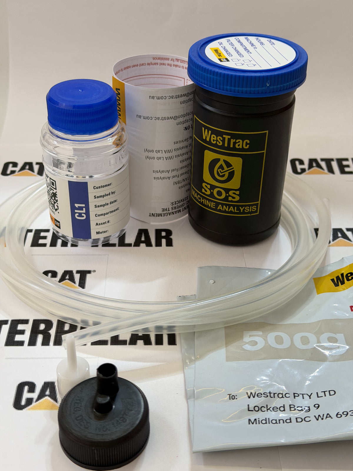 WesTrac Genuine CAT CL1-011 Coolant Vacuum Sample Kit