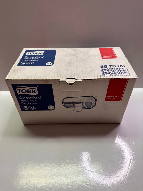 Tork 557000 Conventional Toilet Roll Dispenser (White)