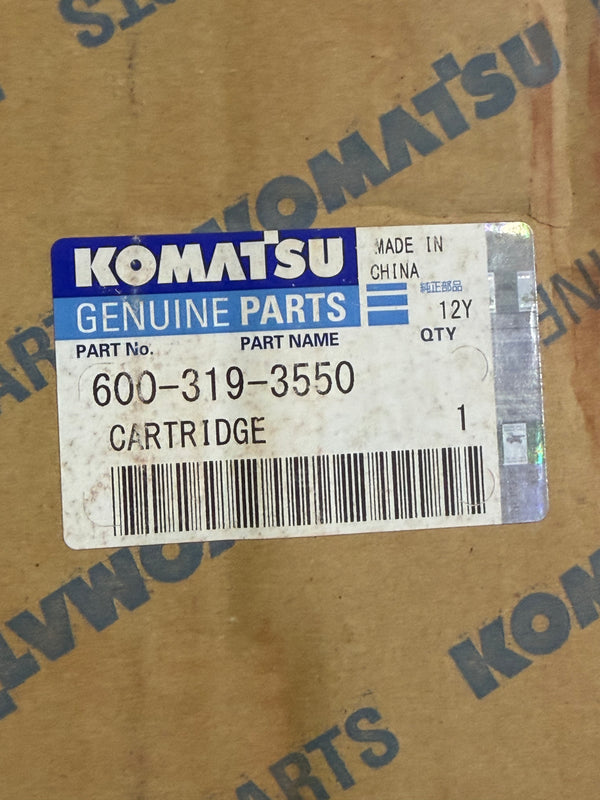 Komatsu 600-319-3550 Genuine Fuel Filter Cartridge