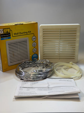 HPM R621/6D Ventilation Fan Duct (only) Wall Ducting Kit