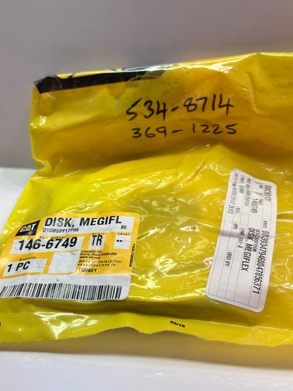 15.8mm Thick Bearing Washer 146-6749, 534-8714, 369-1225