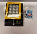 Blacktips Mining BIB07123060 12 LED Work Light IP69K 7W 30/60deg 160x145x90mm