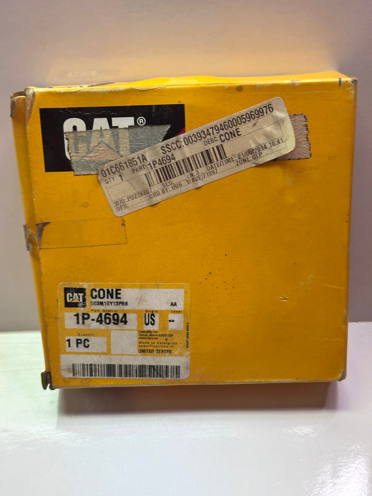 CAT 1P-4694 Tapered Roller Bearing Cone – 95 mm