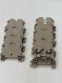Weidmuller 1020100000-1 WDU4 Feed Through Terminal Block, bag of 9