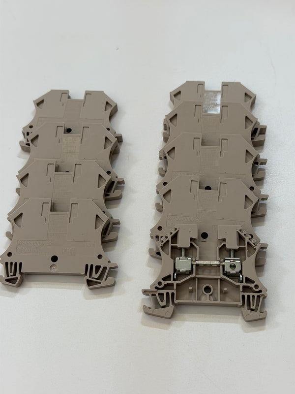 Weidmuller 1020100000-1 WDU4 Feed Through Terminal Block, bag of 9