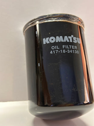KOMATSU 417-18-34130 Oil Filter Cartridge, Spin On