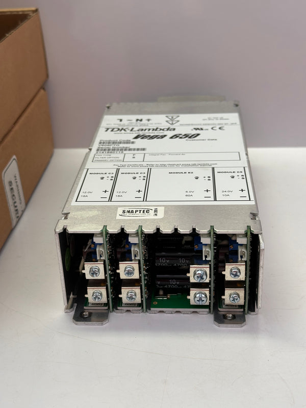 TDK-Lambda Vega 650 Switching Modular Power Supply V609PTG
