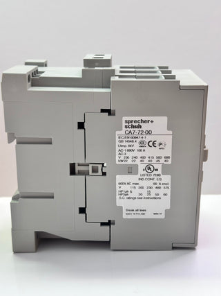 Sprecher+Schuh CA7-72-00-120 Contactor