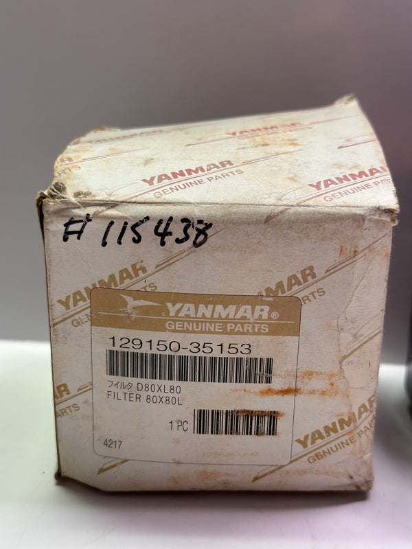 YANMAR 129150-35153 Genuine Oil Filter for 4JH Series Engines