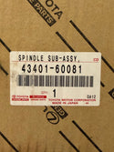 Toyota 43401-60081 Genuine Spindle, Sub Assembly for Land Cruiser