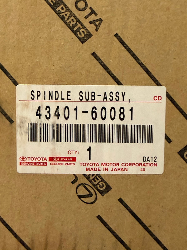 Toyota 43401-60081 Genuine Spindle, Sub Assembly for Land Cruiser