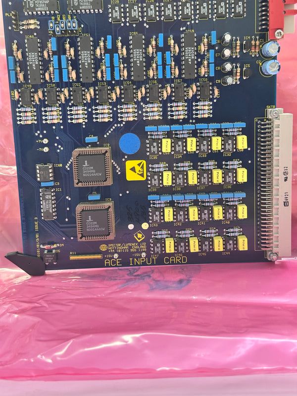 Spector/Lumenex Ace Input Card PCB OB101/01/3/01