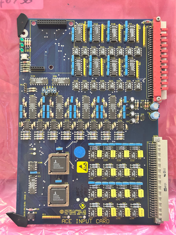 Spector/Lumenex Ace Input Card PCB OB101/01/3/01