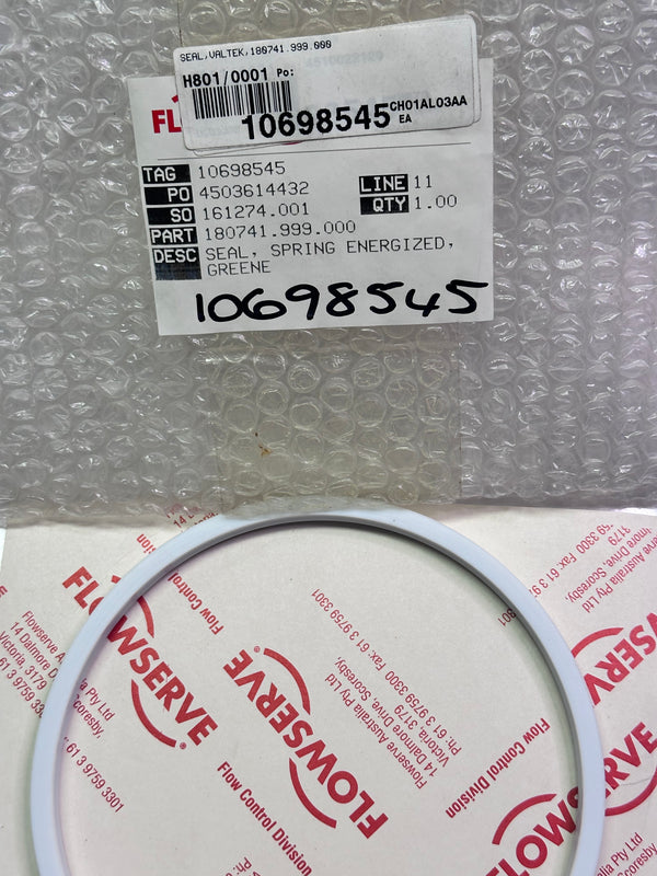 Valtek 180741.999.000 Spring Energized Seal