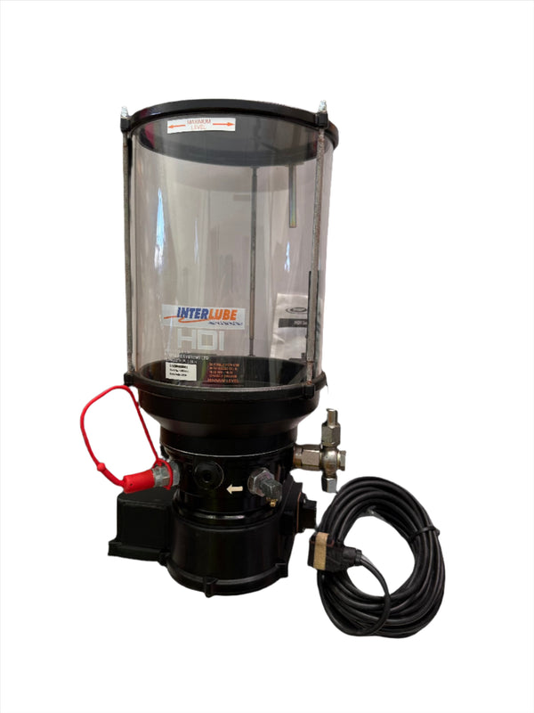 Interlube HDI electric lubrication Pump for road vehicles and heavy industry HDI9241/1