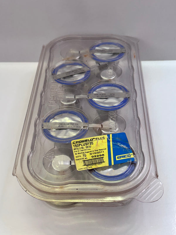 Erico 150PLUSF20 Cadweld Plus Welding Material 165707, Dark Blue, Pk of 10