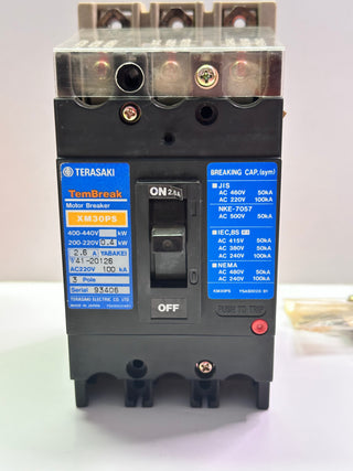 Terasaki TemBreak XM30PS, 3P 2.6A FC
