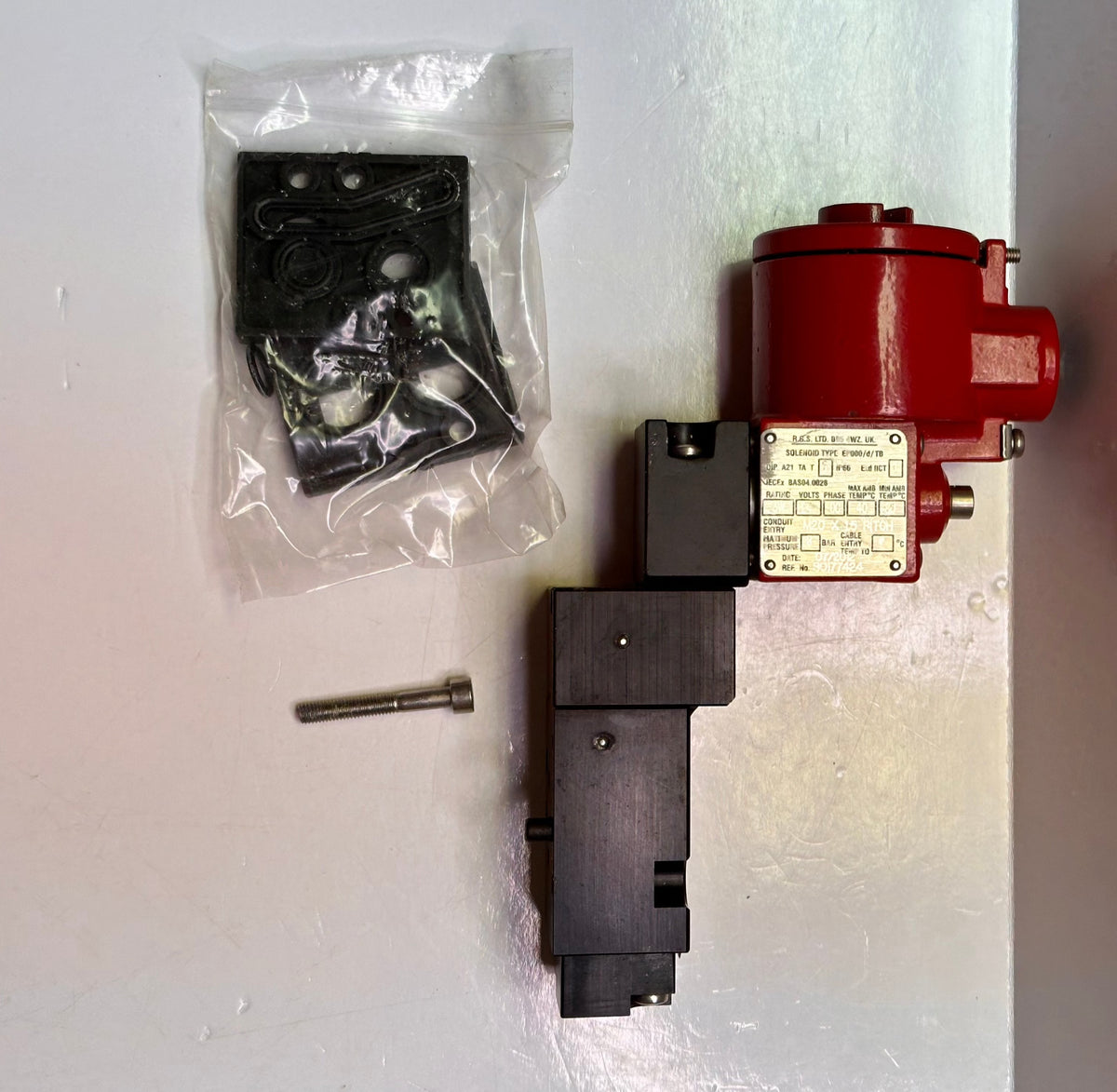 RGS C1519P0000 / C1519PD00BC Solenoid Valve — Confirm Configuration