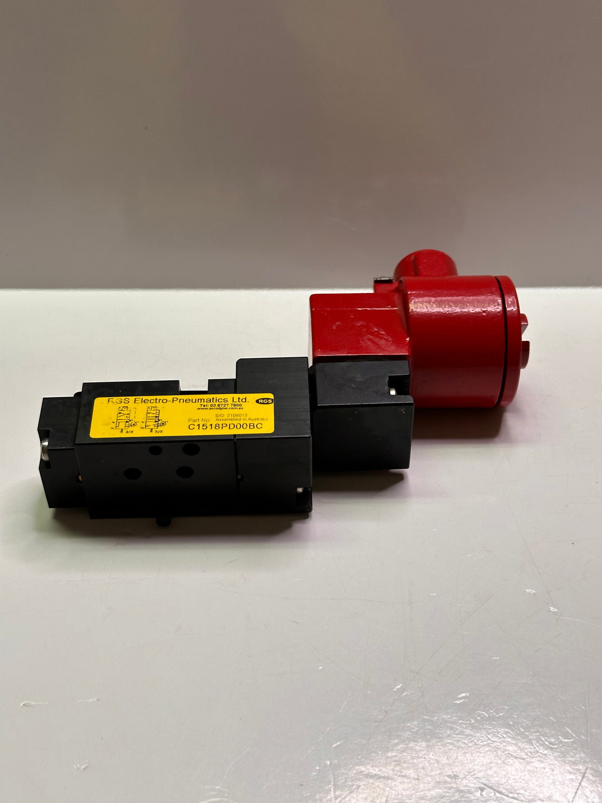 RGS C1519P0000 / C1519PD00BC Solenoid Valve — Confirm Configuration