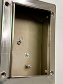 Stainless Steel Push Button Enclosure/Control Box (Two Button Cutout)