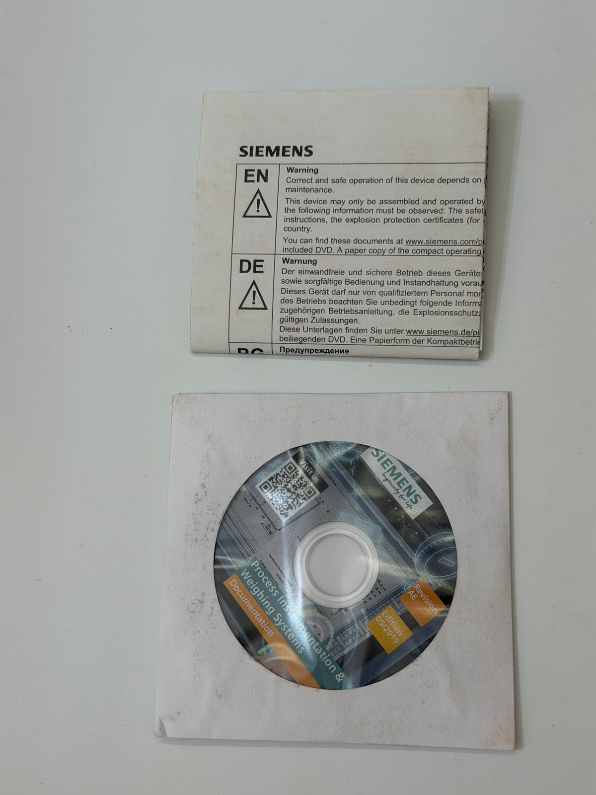 Siemens SITRANS TF 7NG3136-0AB12 Temperature Transmitter