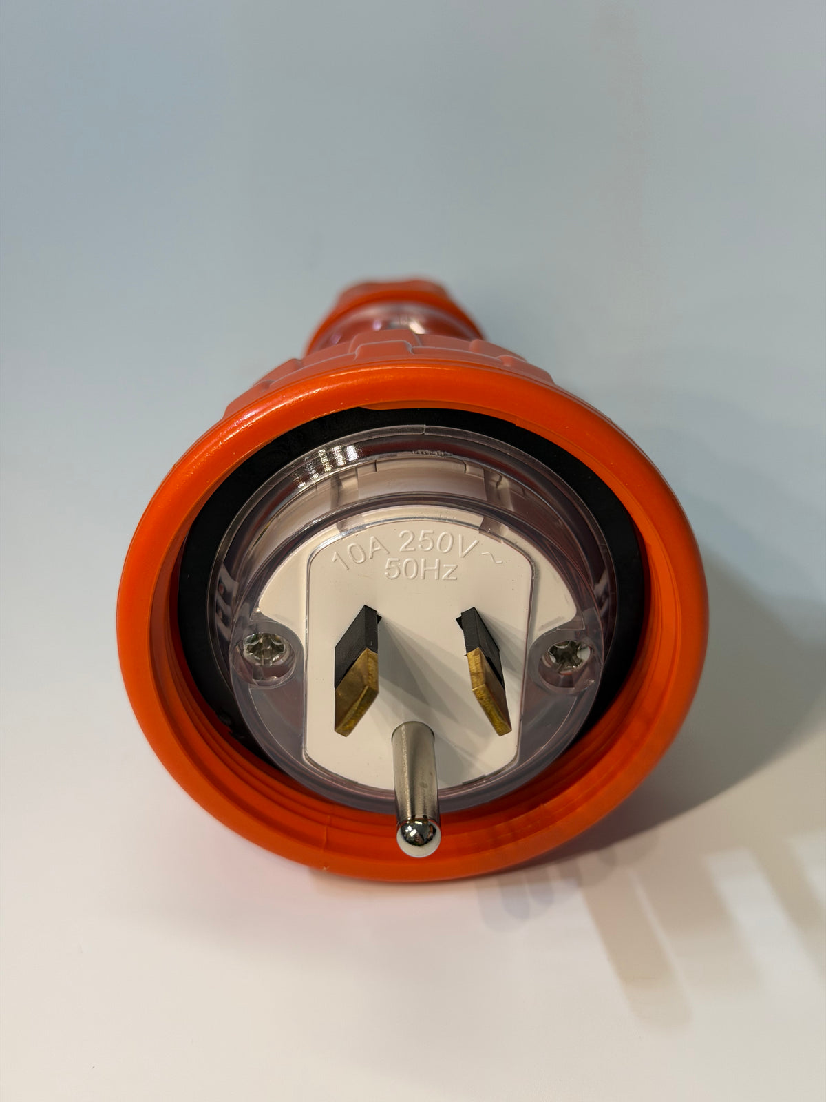 Clipsal 56P310SL-EO Industrial Plug — 3-Pin, 10A, 250V, Orange
