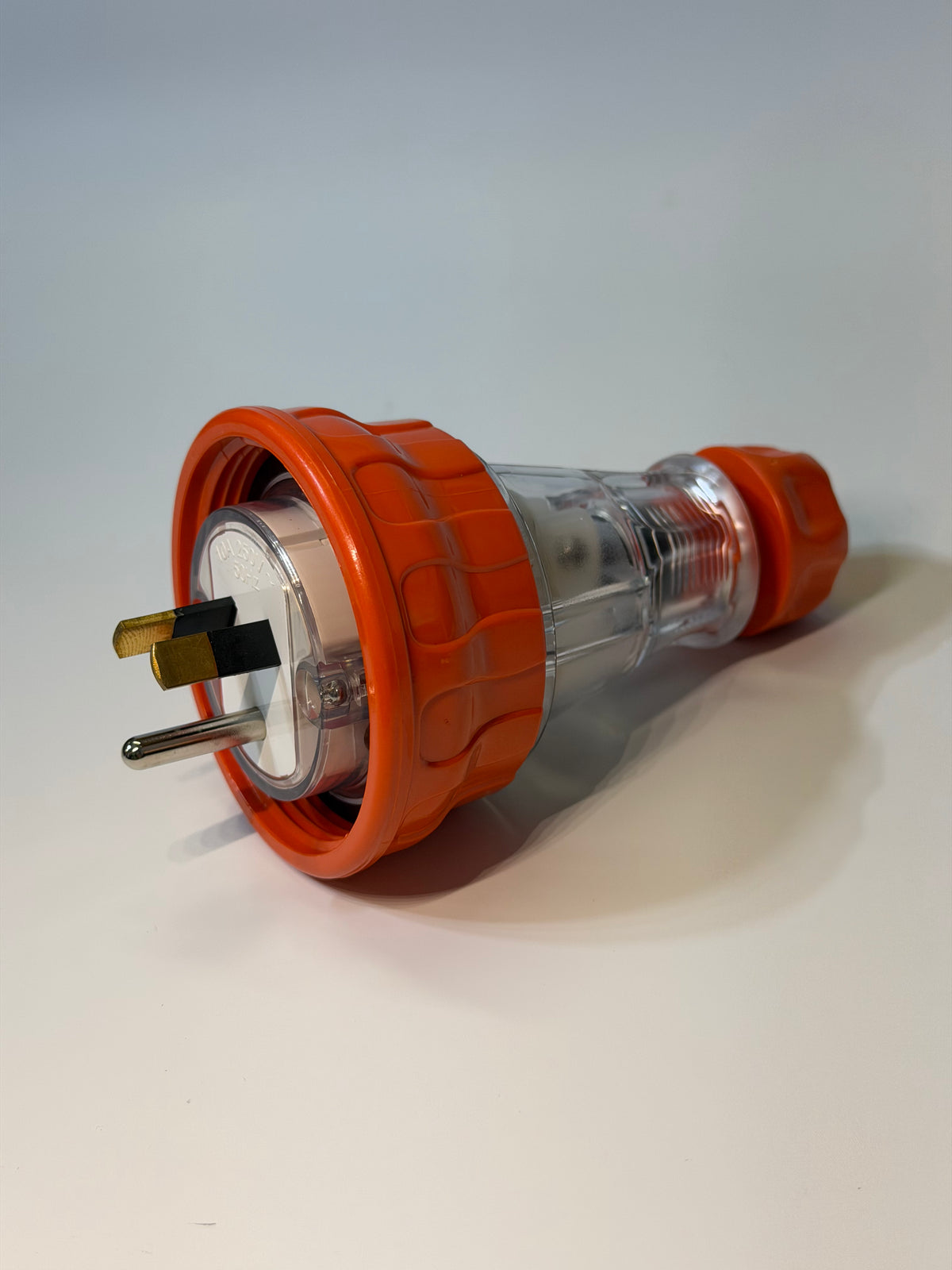 Clipsal 56P310SL-EO Industrial Plug — 3-Pin, 10A, 250V, Orange