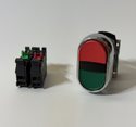 D7MU2E4F3MX11 22.5mm Double Metal Pushbutton