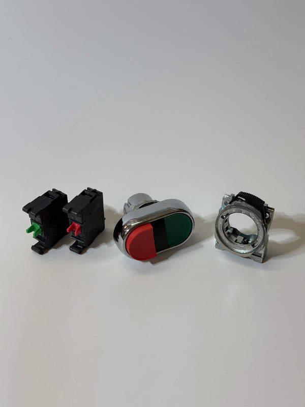 D7MU2E4F3MX11 22.5mm Double Metal Pushbutton