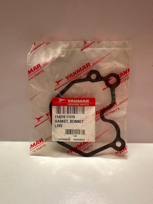 Yanmar 114210-11310 Gasket, Bonnet L70V
