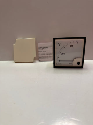Crompton E244-02V-G-SF-SF-C5 Analog Panel Meter 0-500 VAC, 50Hz