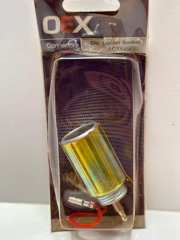 OEX Female Cigarette Lighter Socket ACX6207BL