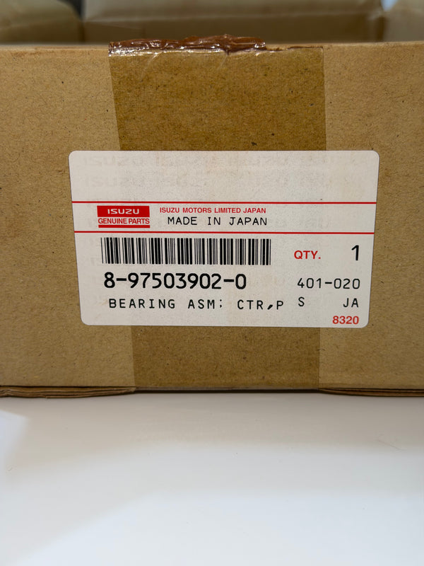 Isuzu 8975039020 Genuine Centre Bearing ASM