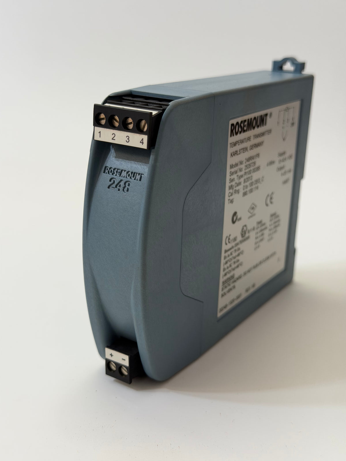 Rosemount 248RAI1F6 Rail-Mounted Temperature Transmitter