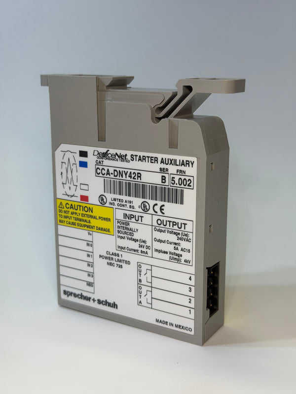CCA-DNY42R DeviceNet Starter Auxiliary Module