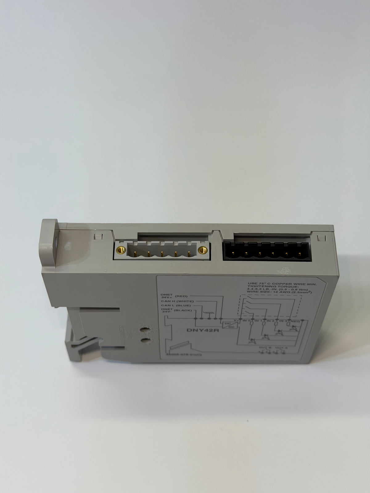 CCA-DNY42R DeviceNet Starter Auxiliary Module — 4 Inputs, 2 Outputs