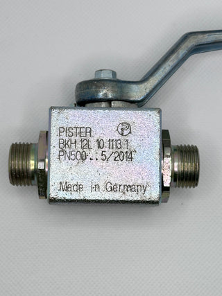 Pister  BKH 12L 10 1113 1 Ball Valve - Male