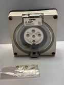 Clipsal 56SO510LE Socket Outlet Less Enclosure 10A, 3ph+N+E