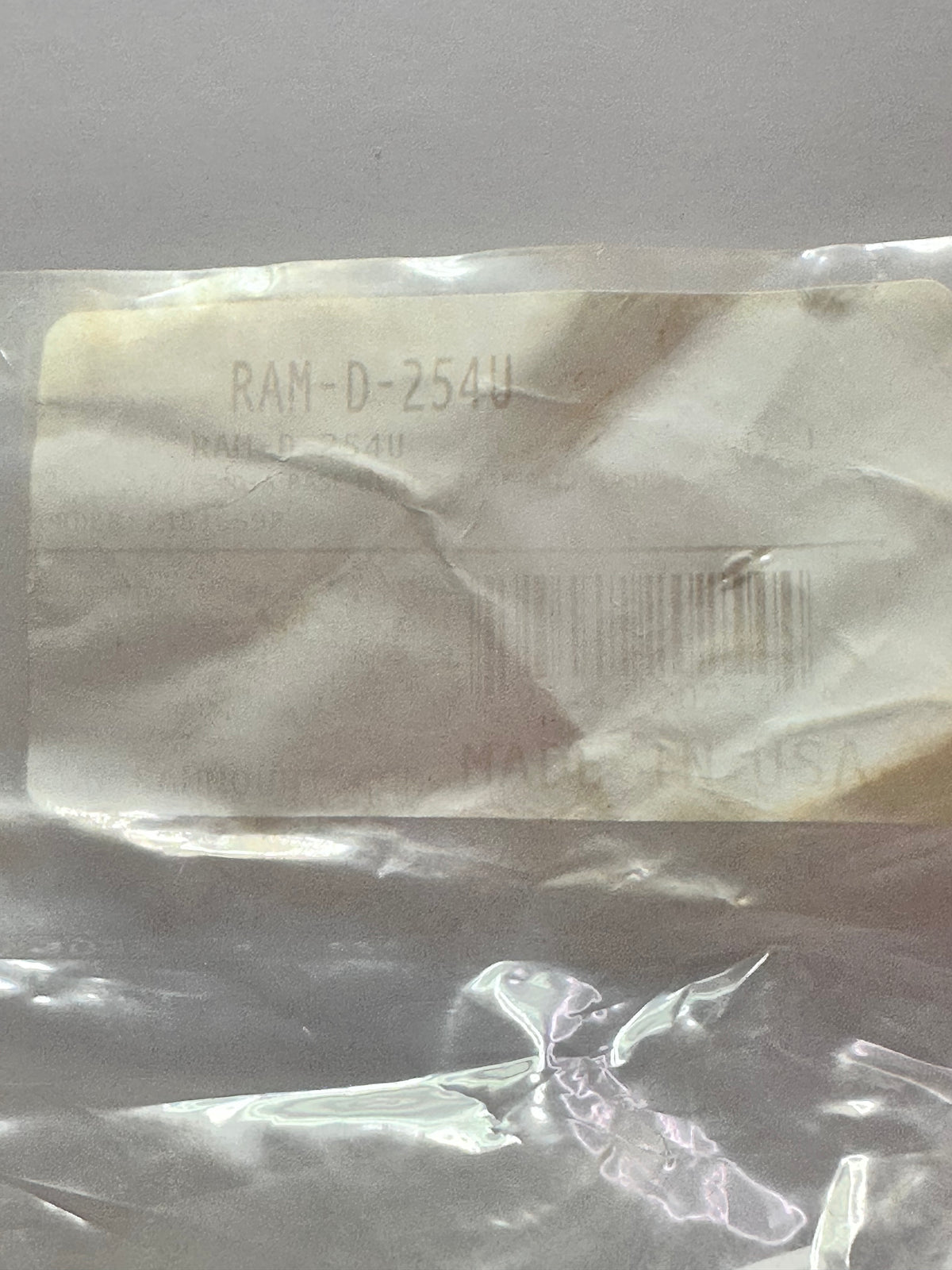 RAM-D-254U Ball 2.25" with 6.2cm Dia. Base