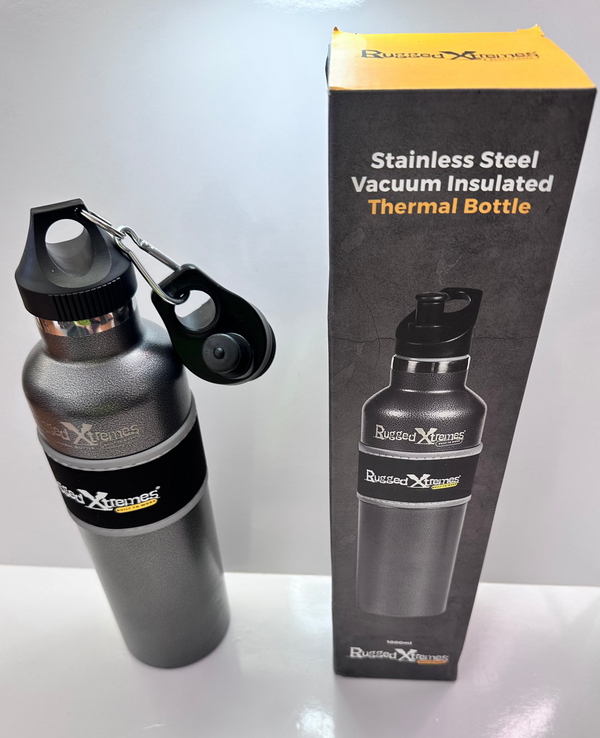 Insulated Water Bottle 1000ml - RX11L310 - Gunmetal Grey